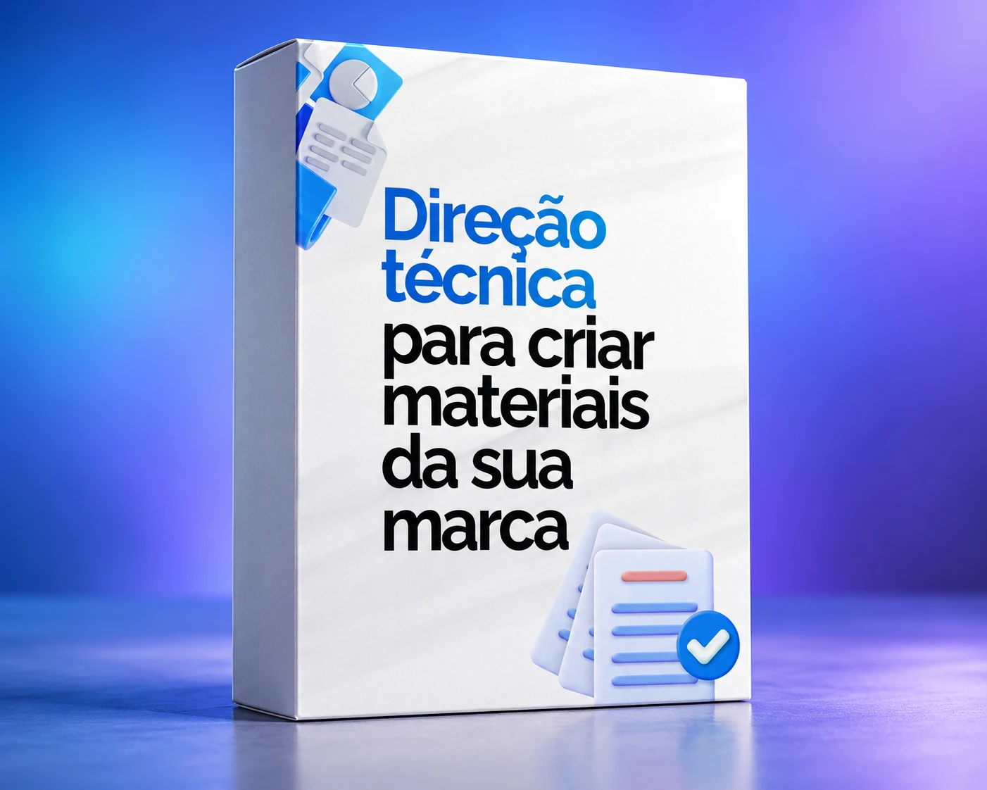 Direção técnica para criar materiais da sua marca