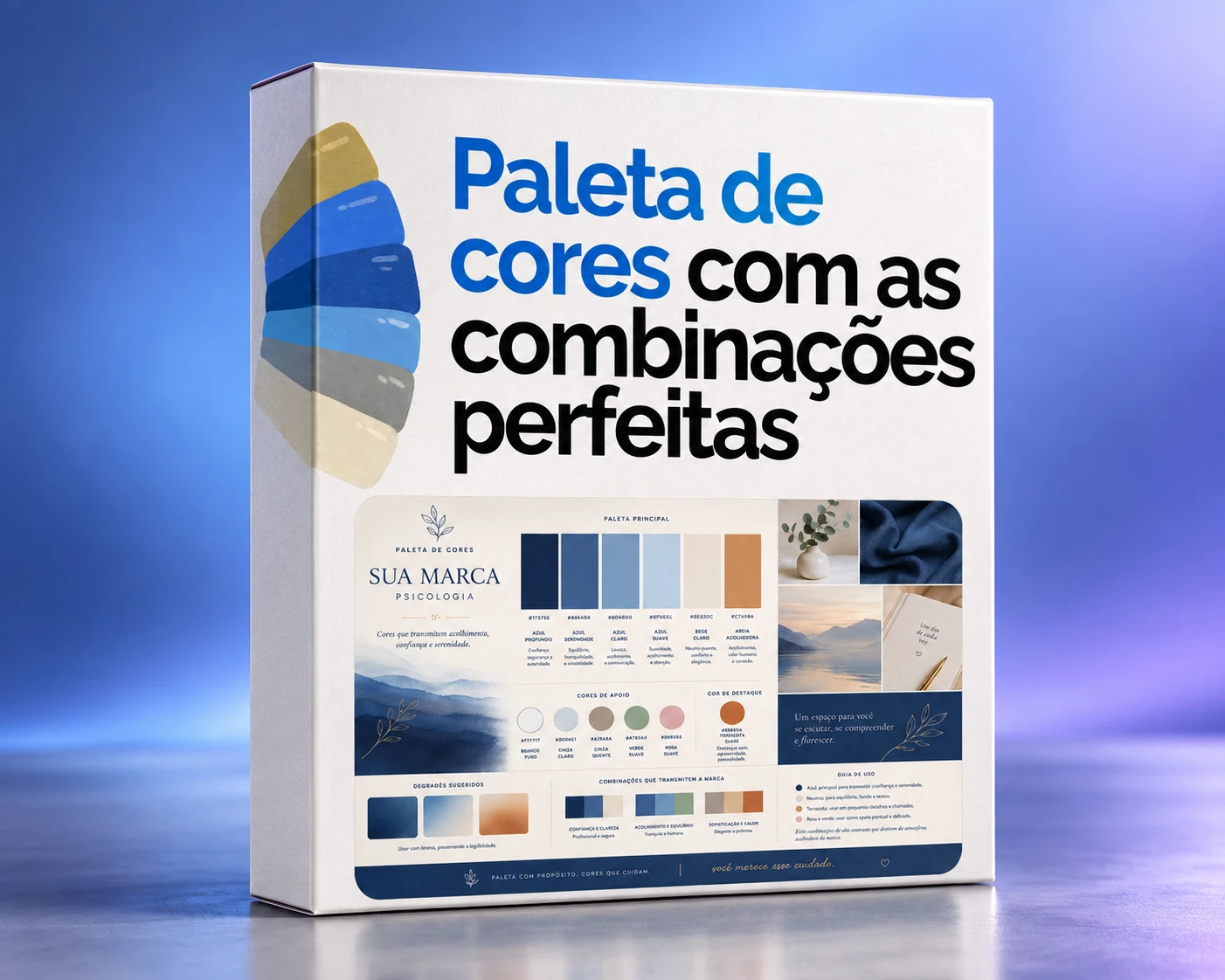 Paleta de cores com as combinações perfeitas