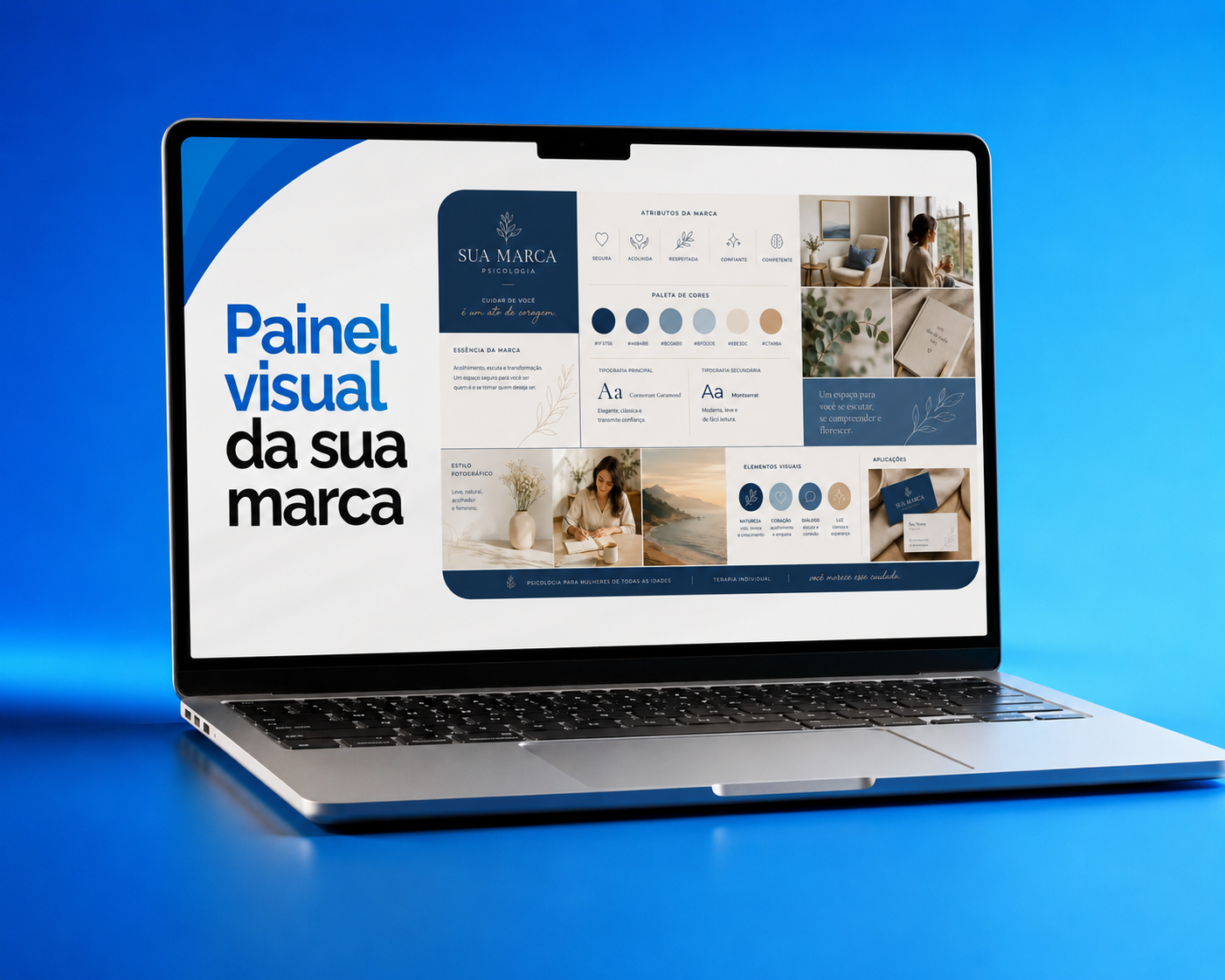 Painel visual da sua marca